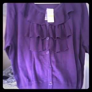 Van Heusen XXL Purple Sweater